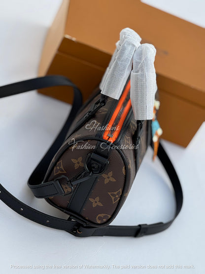 Mini Monogram Barrel Crossbody Bag