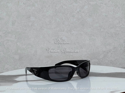 Black Wrap Sunglasses