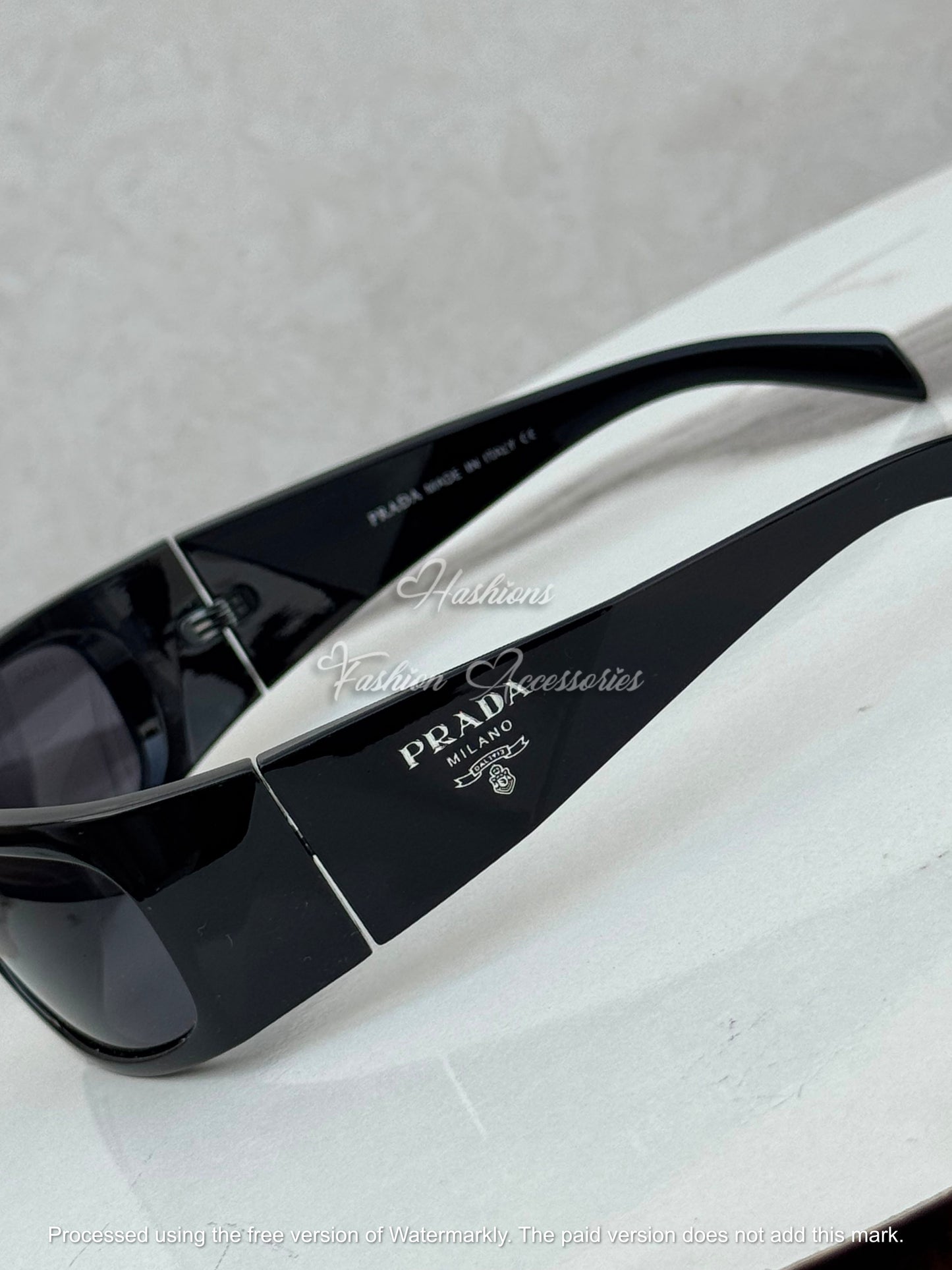 Black Wrap Sunglasses