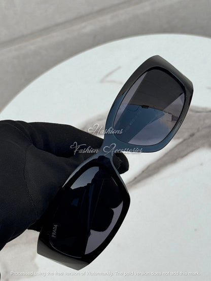 Black Wrap Sunglasses