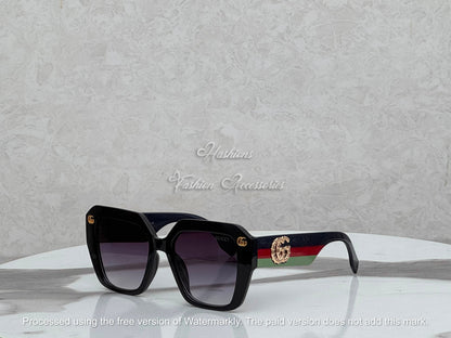 Black Square Sunglasses