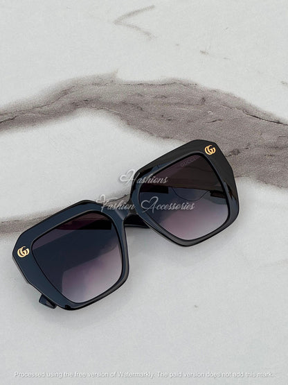 Black Square Sunglasses