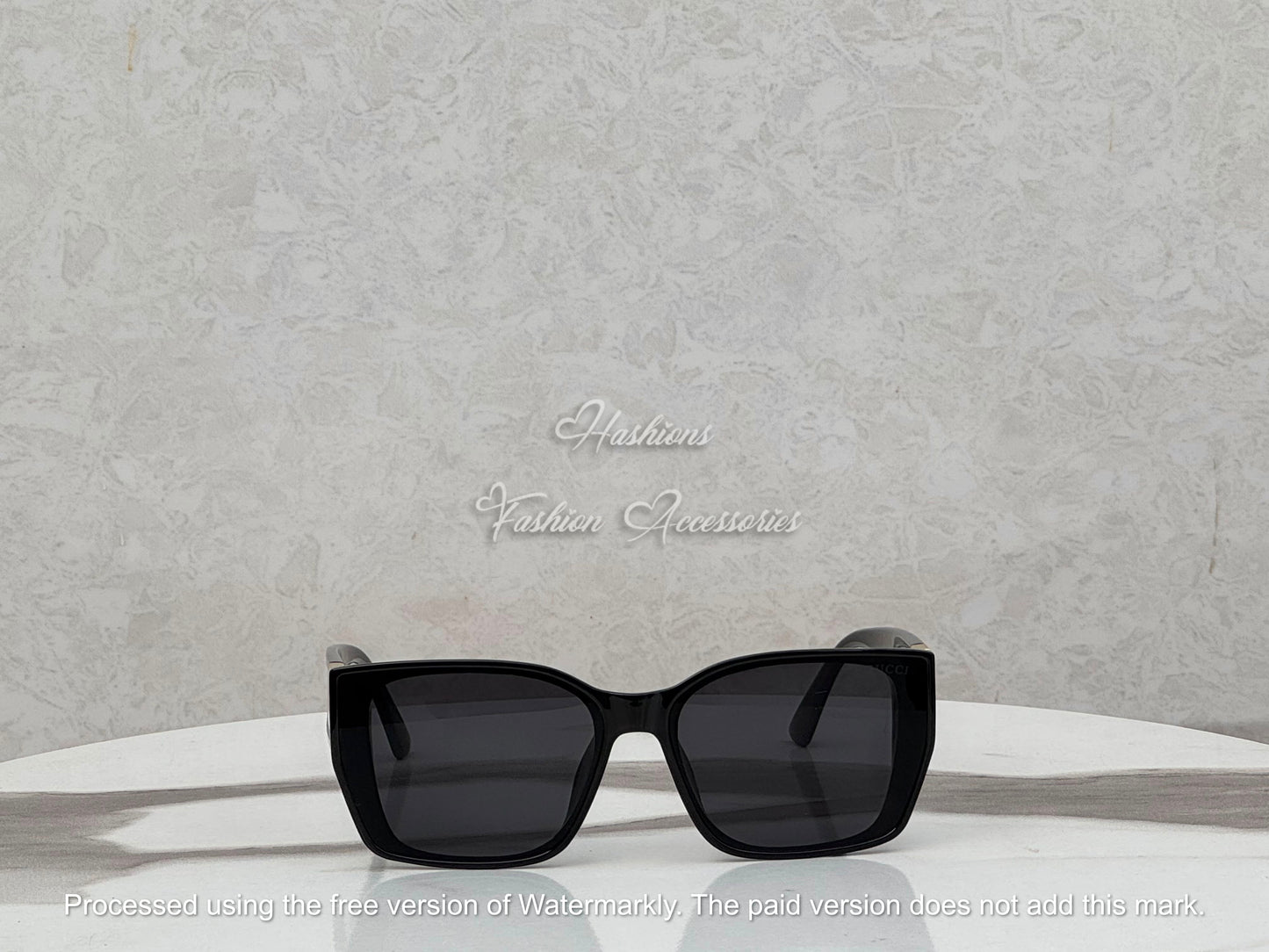 Black Square Sunglasses