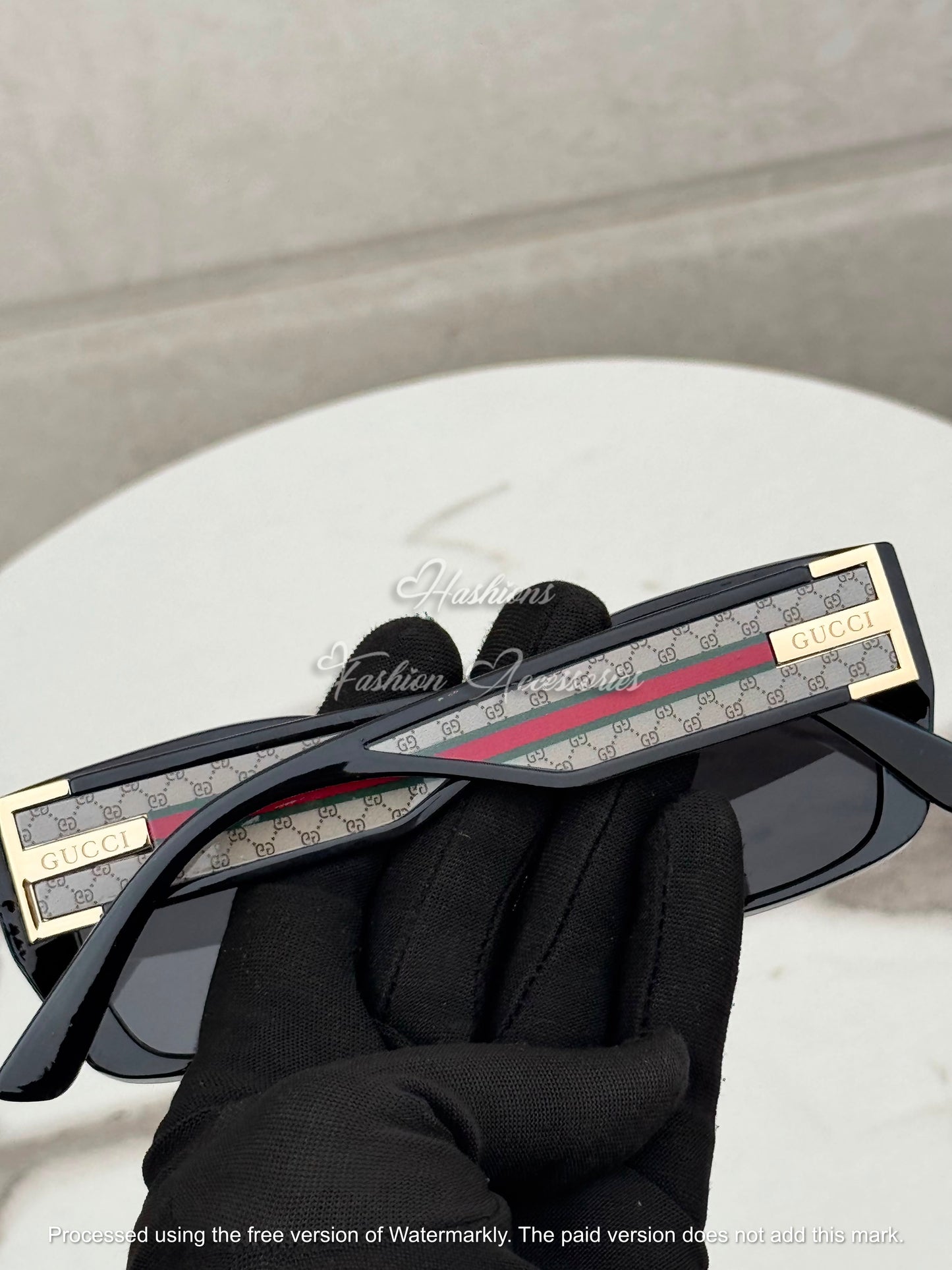 Black Square Sunglasses