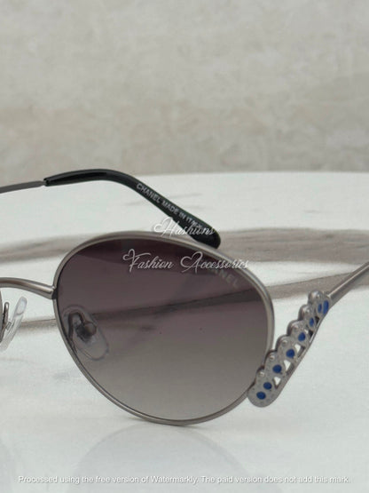 Round Crystal Sunglasses