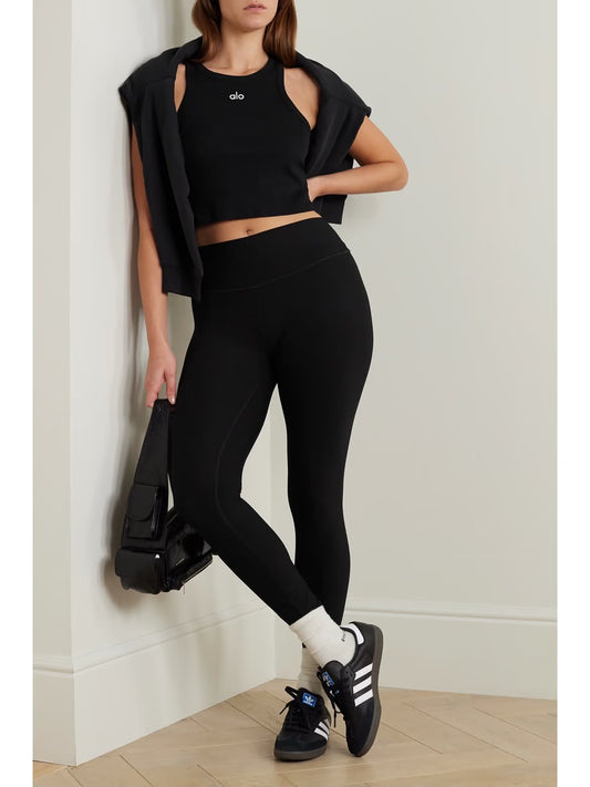 Ribbed Crop Tank