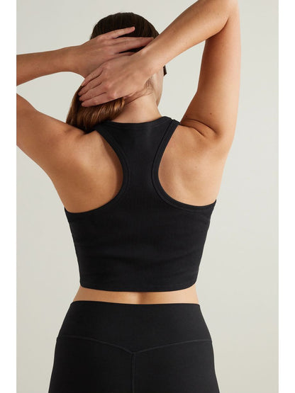Ribbed Crop Tank