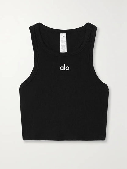 Ribbed Crop Tank