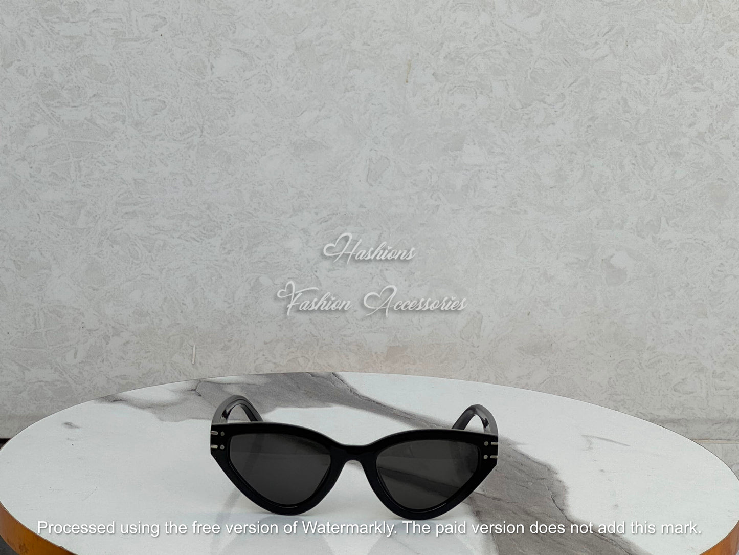 Sculpted Cat-Eye Sunglasses