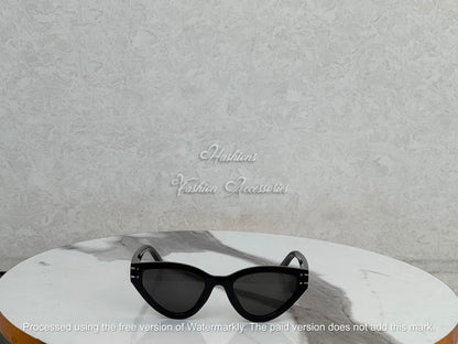 Sculpted Cat-Eye Sunglasses