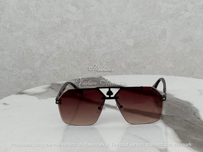 Geometric Shield Sunglasses