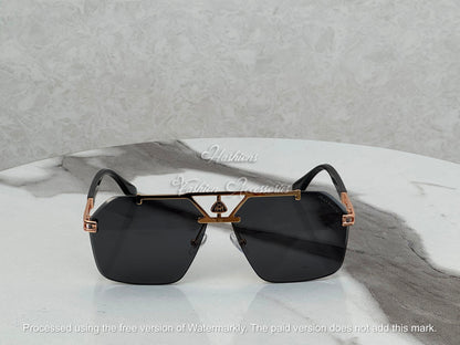 Geometric Shield Sunglasses