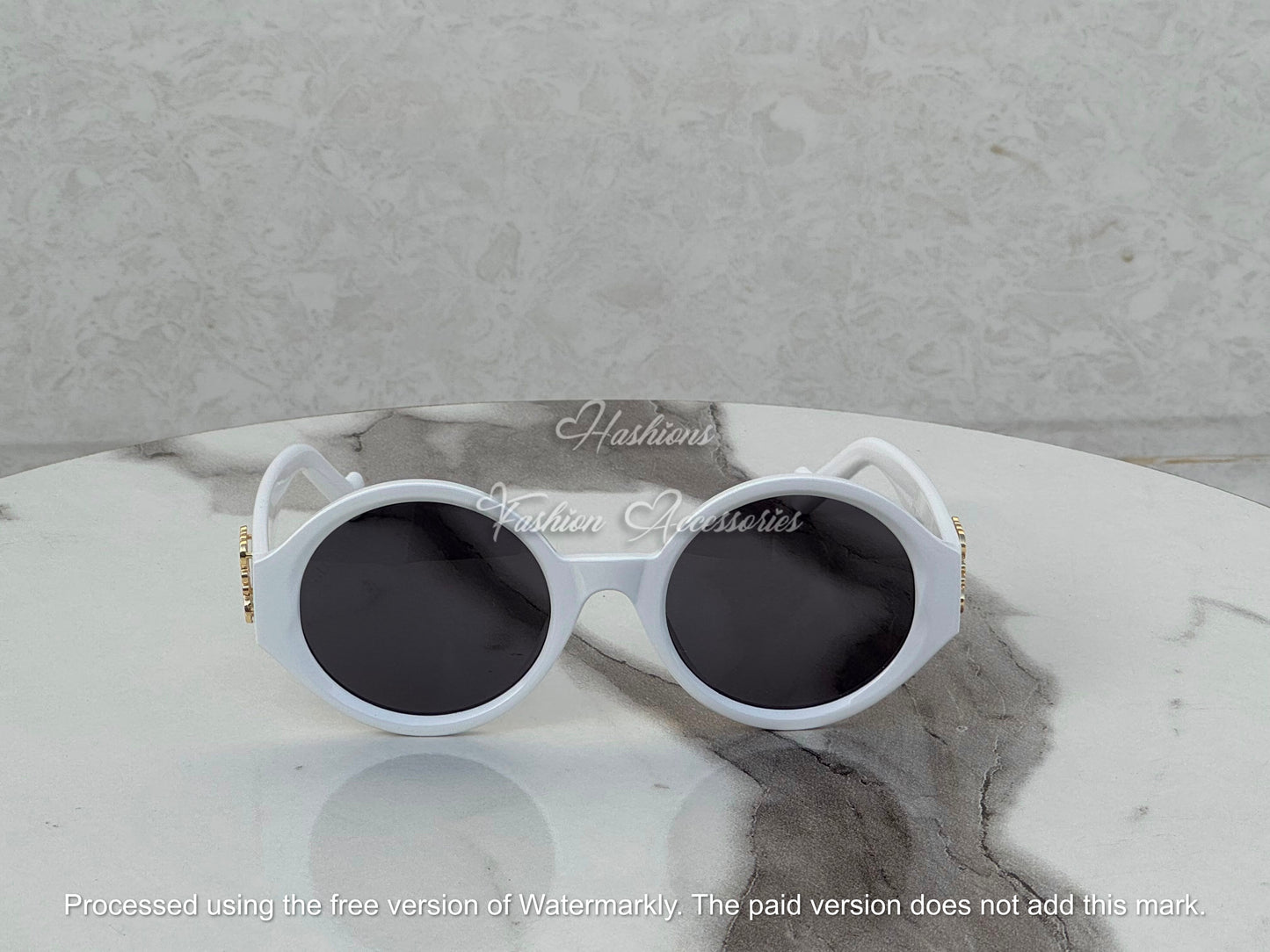 Geo Round Sunglasses