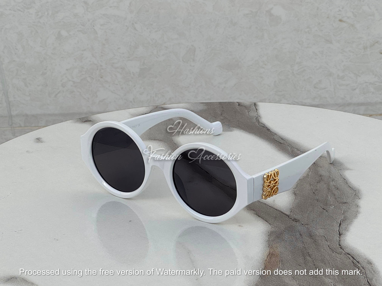 Geo Round Sunglasses
