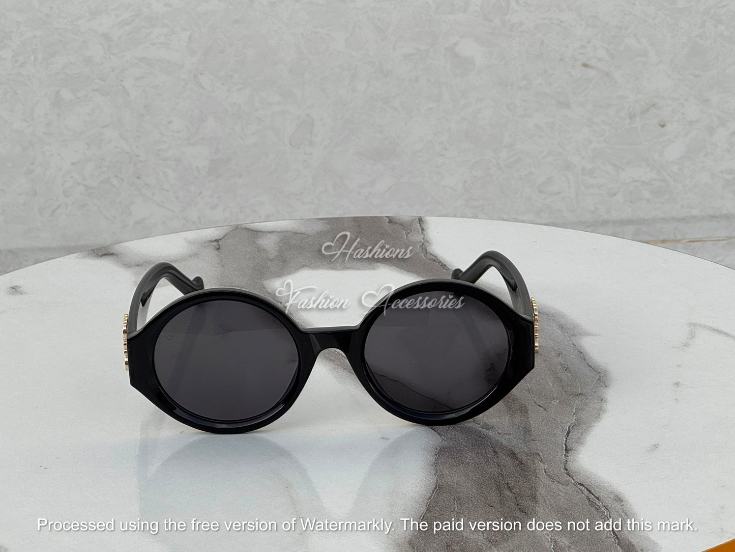 Geo Round Sunglasses