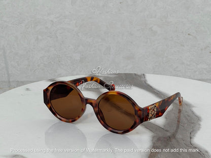 Geo Round Sunglasses
