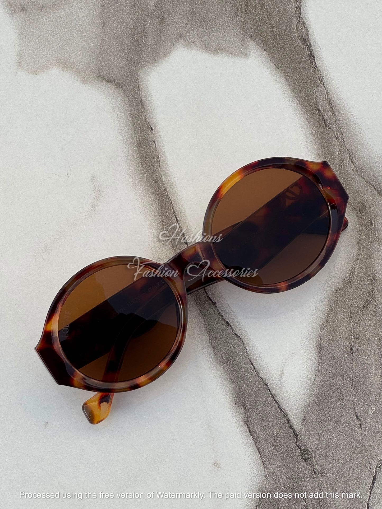 Geo Round Sunglasses