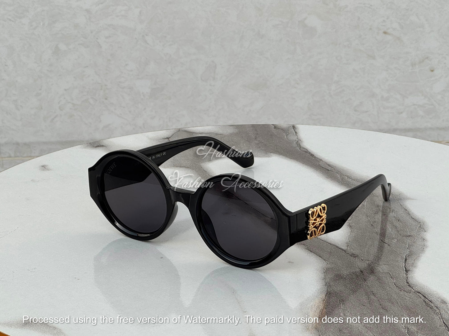 Geo Round Sunglasses