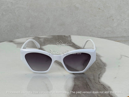 Angular Cat Eye Sunglasses