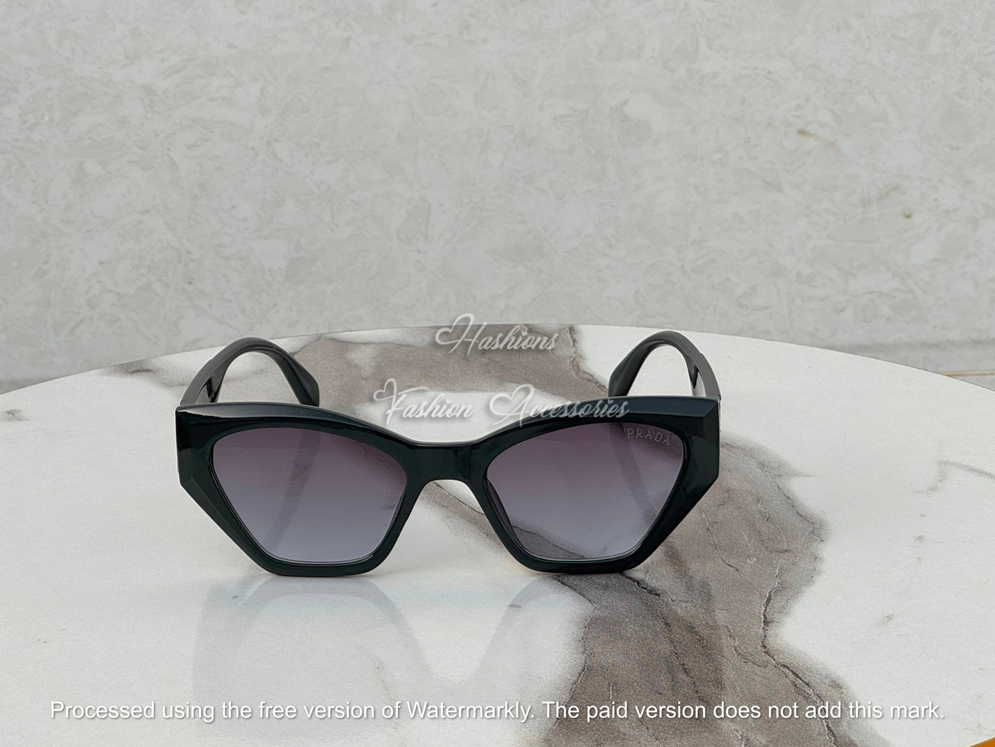 Angular Cat Eye Sunglasses