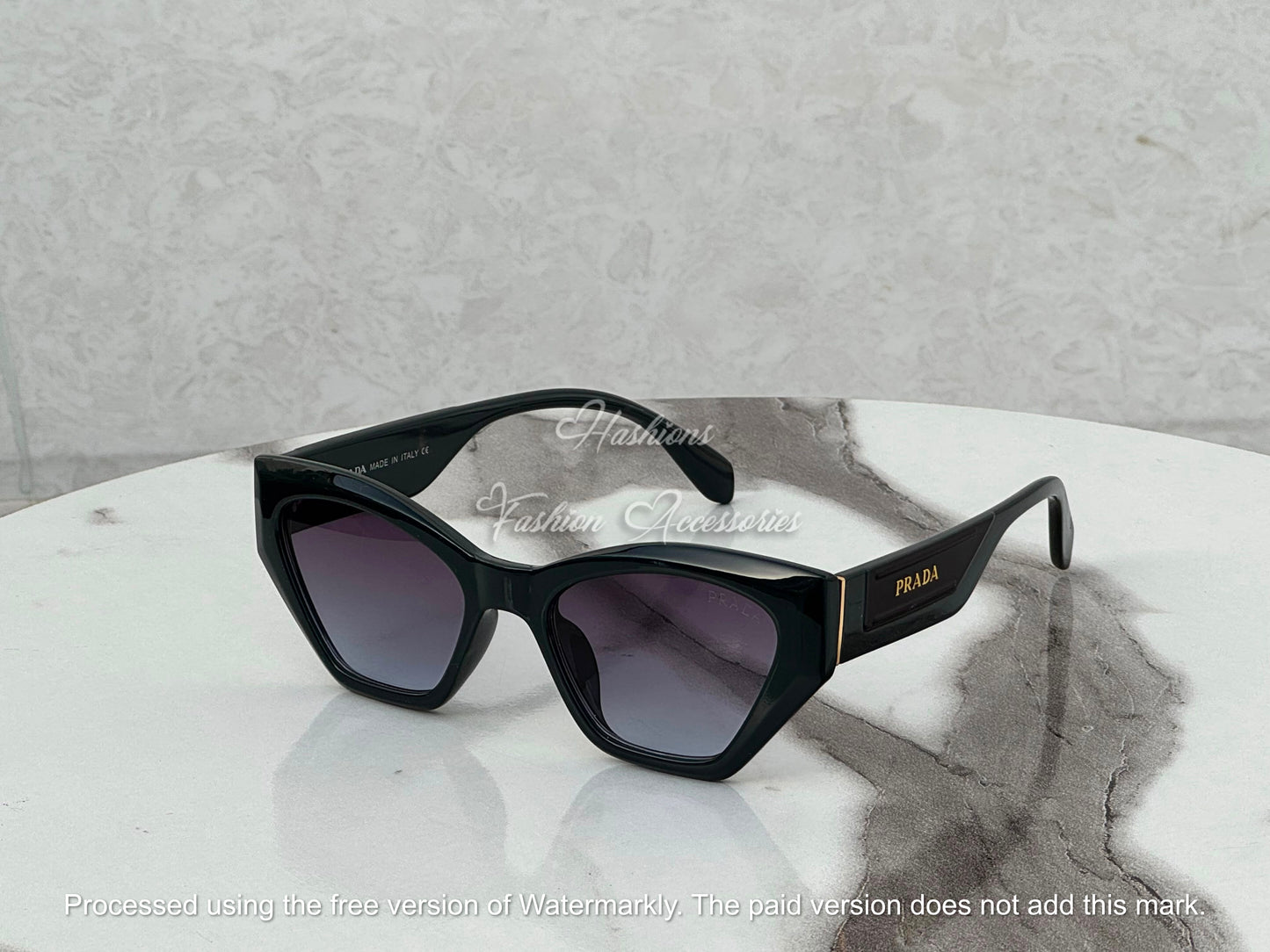 Angular Cat Eye Sunglasses