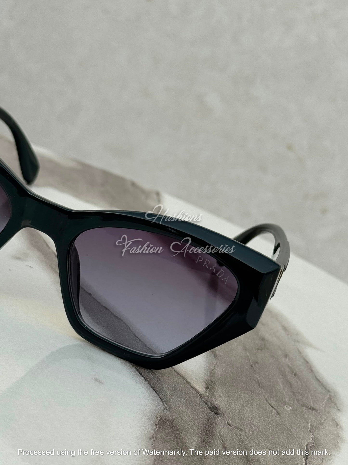 Angular Cat Eye Sunglasses