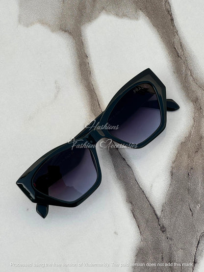 Angular Cat Eye Sunglasses