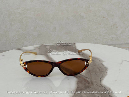Knot Cat-Eye Sunglasses