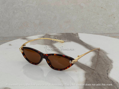 Knot Cat-Eye Sunglasses