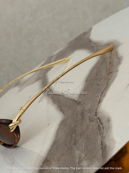 Knot Cat-Eye Sunglasses