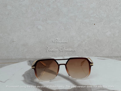 Square Aviator Sunglasses