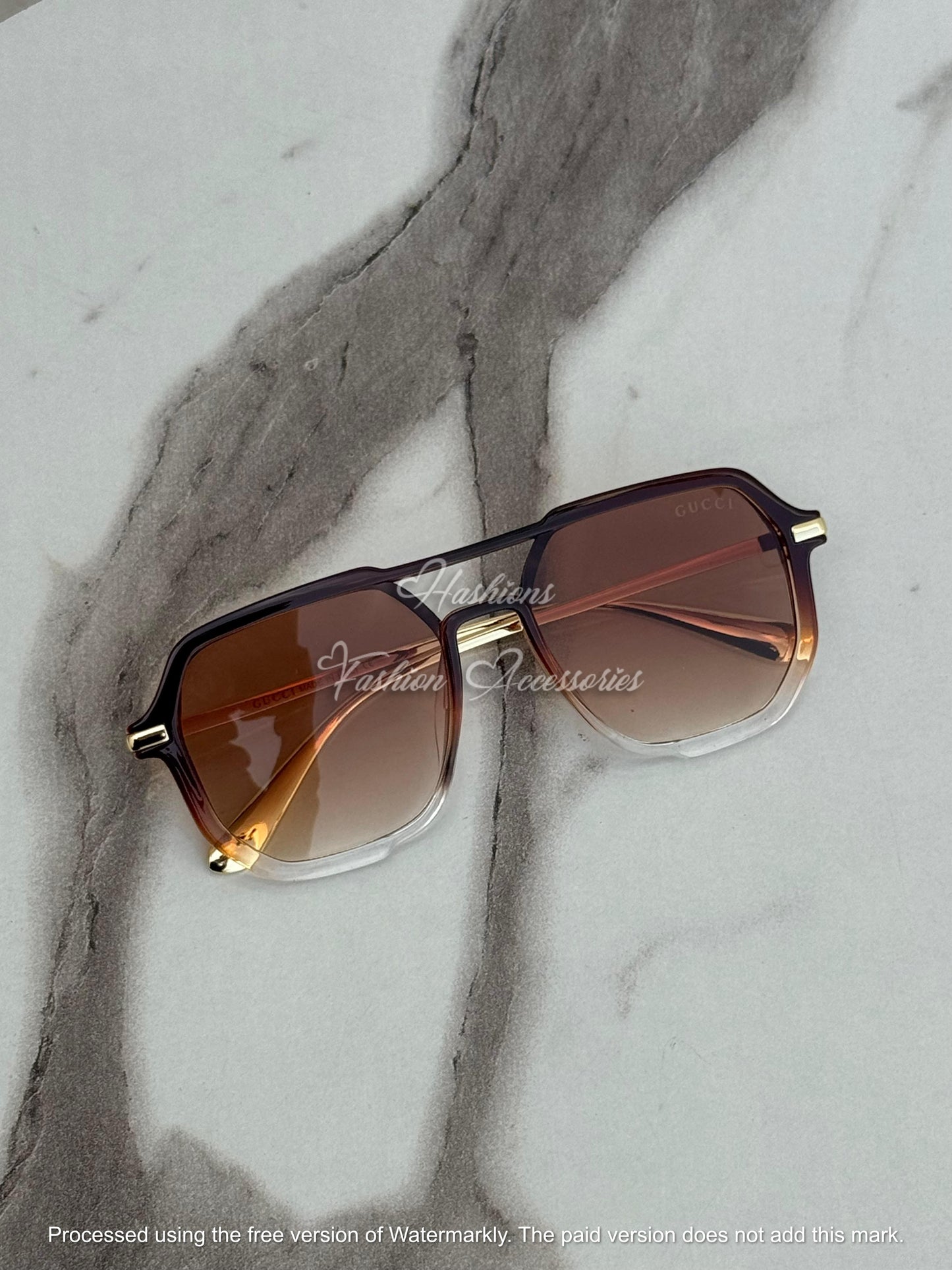 Square Aviator Sunglasses