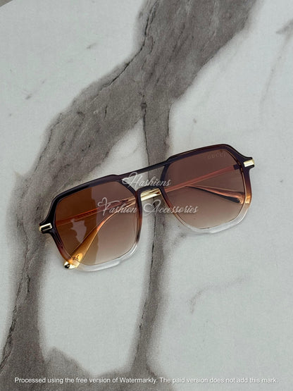 Square Aviator Sunglasses