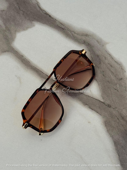 Square Aviator Sunglasses
