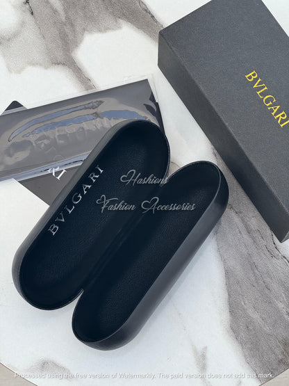 Black Oval Sunglasses