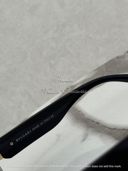 Black Oval Sunglasses