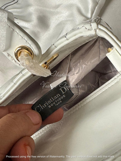 Patent Quilted Handbag