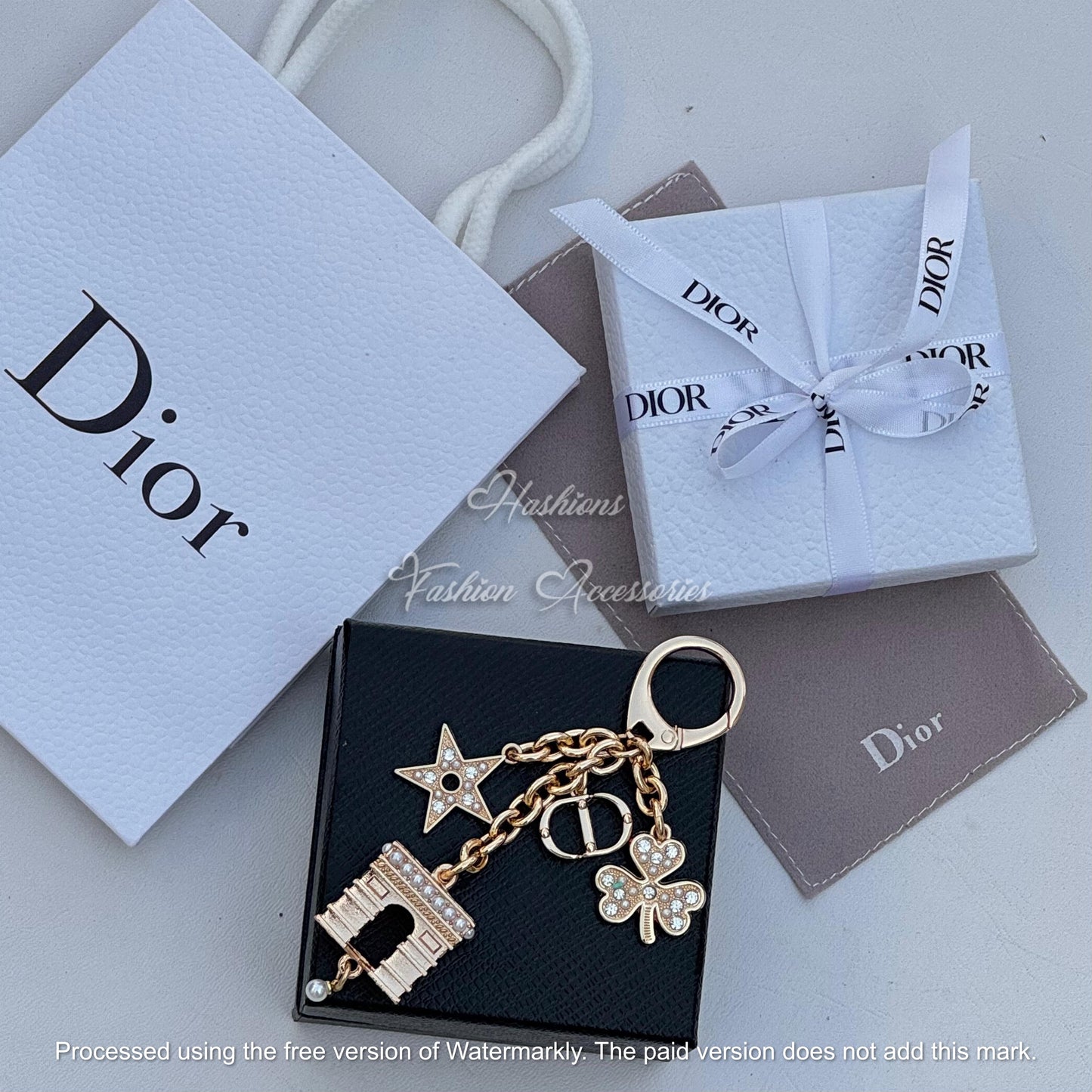Gold Bag Charm