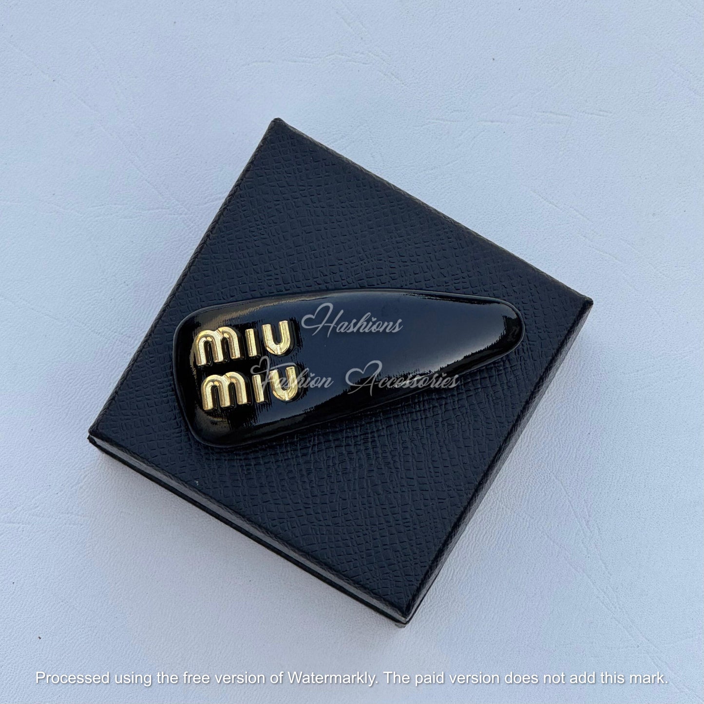 Black Gloss Hair Pin