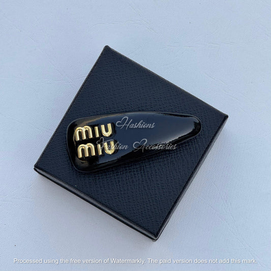 Black Gloss Hair Pin