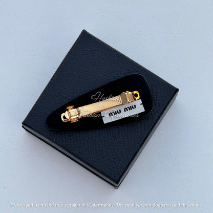 Black Gloss Hair Pin