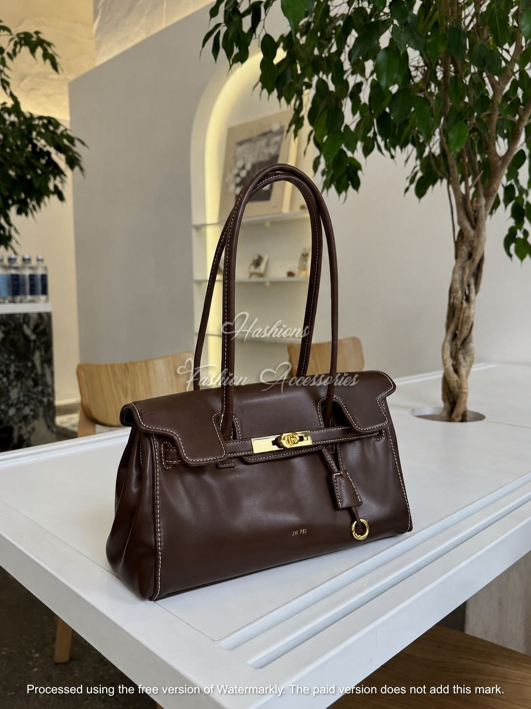 Lock Shoulder Bag