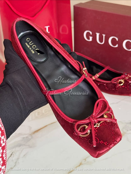 Velvet Bow Flats