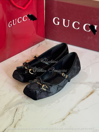 Velvet Bow Flats
