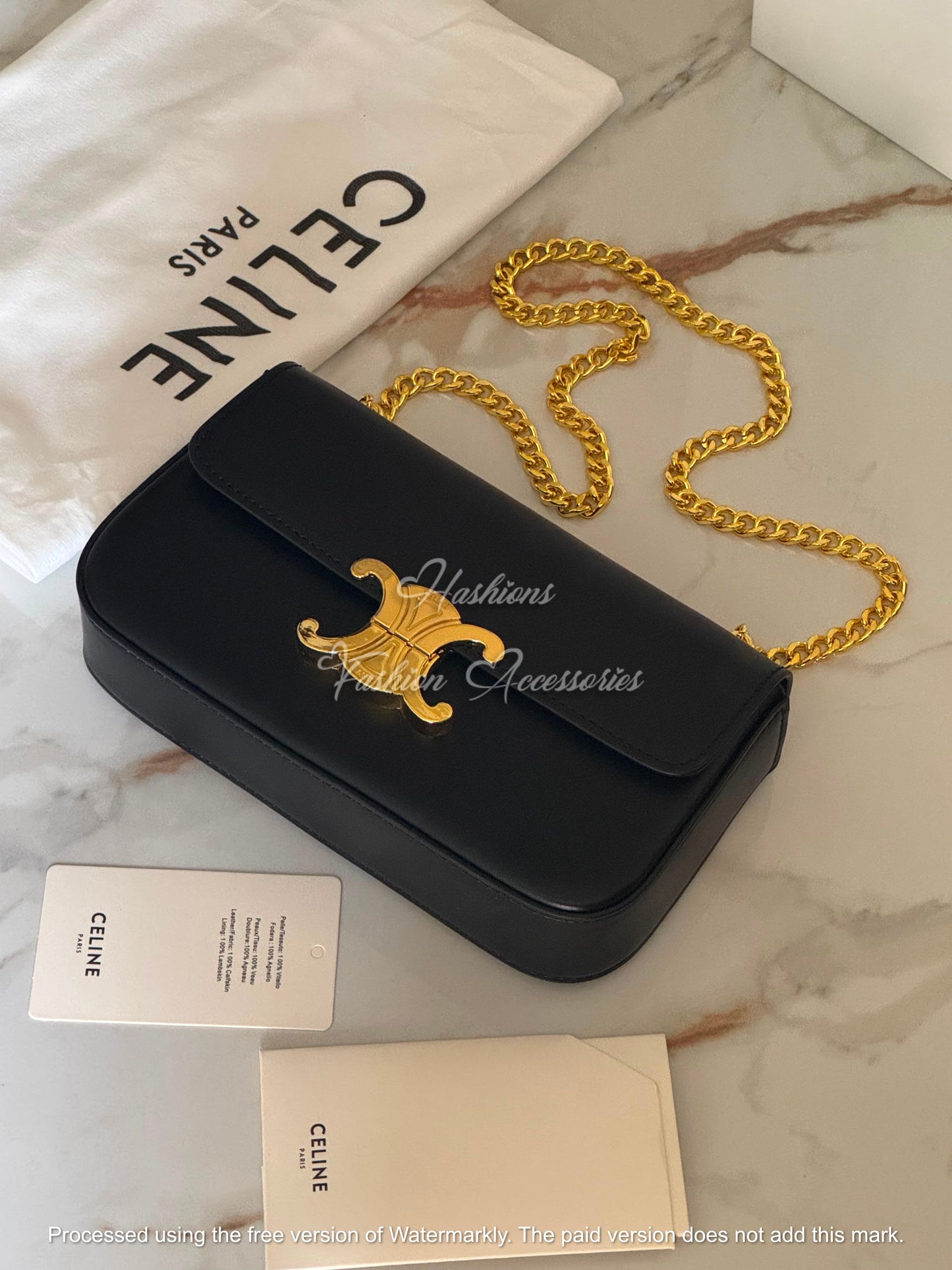 Sculpted Chain Bag