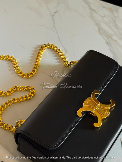 Sculpted Chain Bag