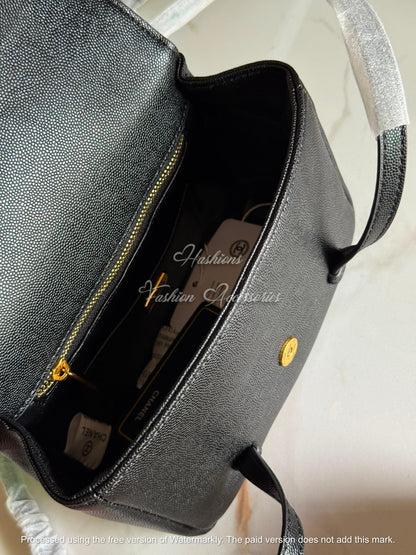 Structured Flap Handbag