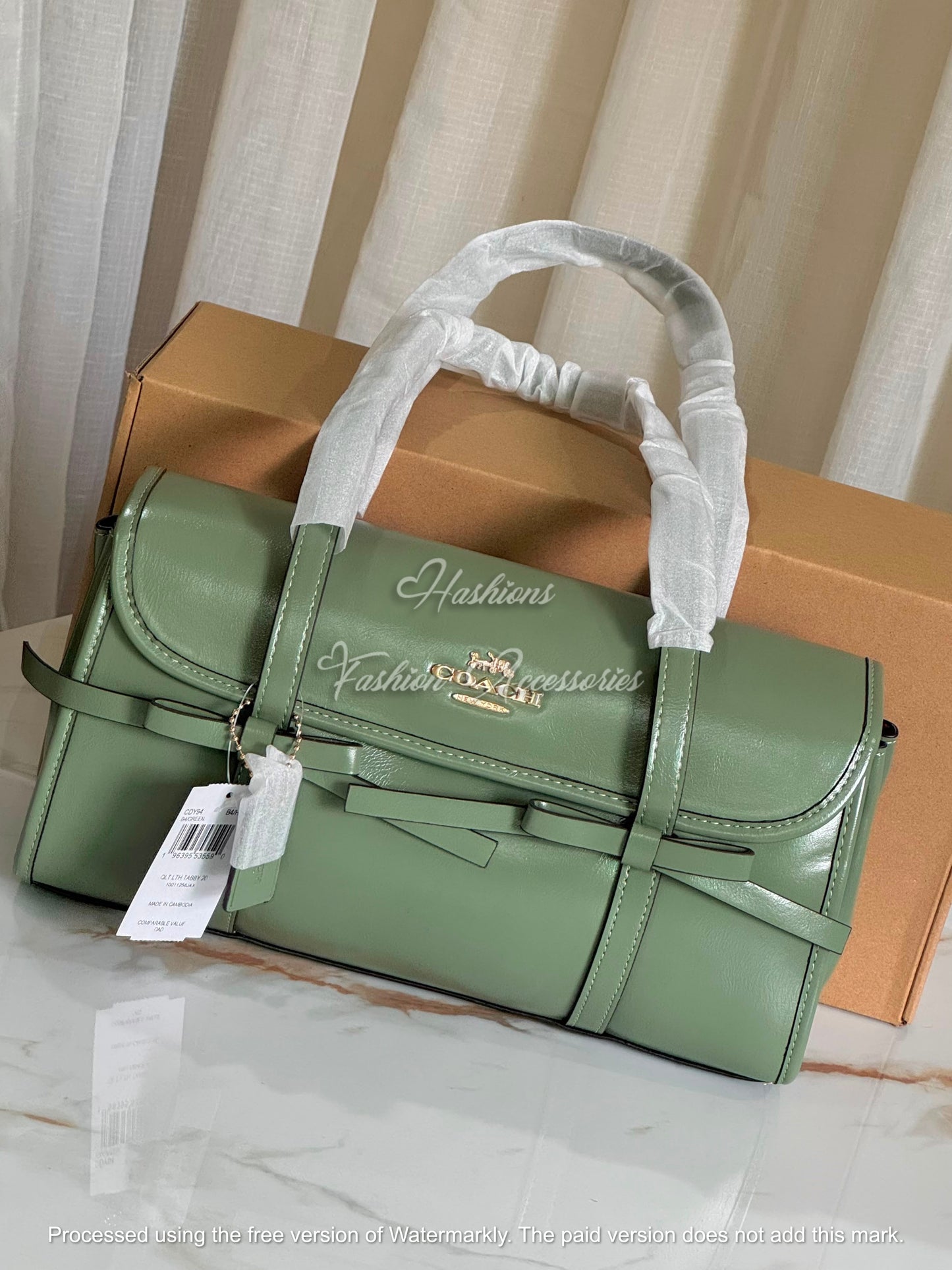 Bow Flap Shoulder Bag