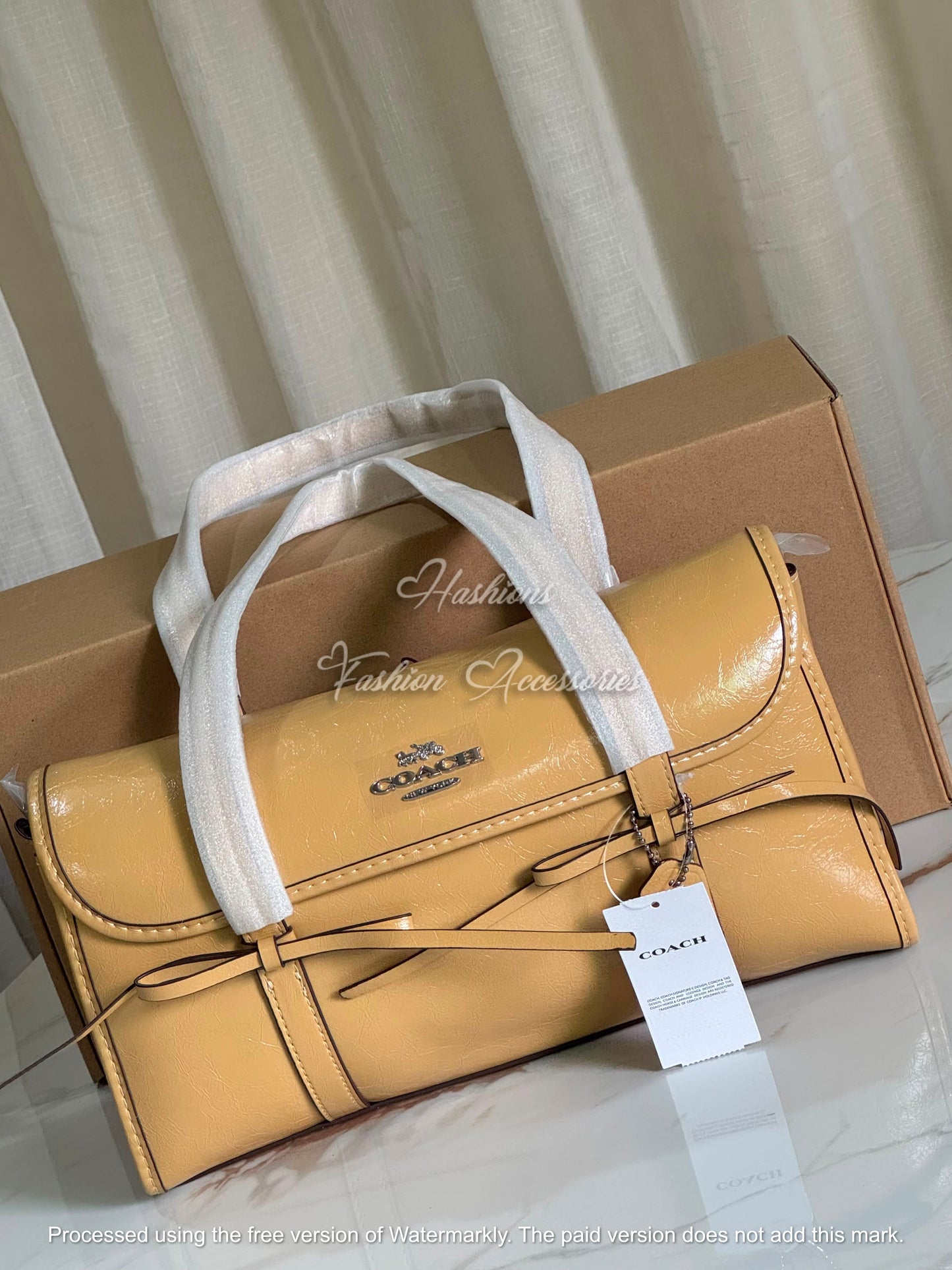 Bow Flap Shoulder Bag