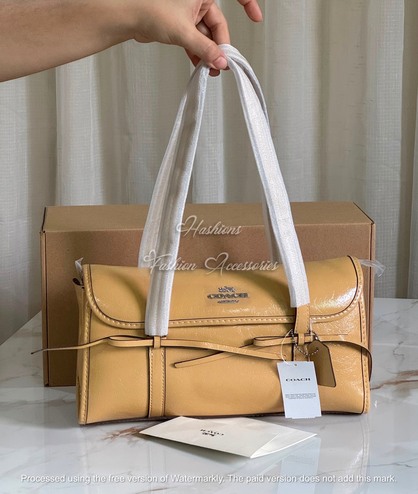 Bow Flap Shoulder Bag